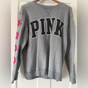 Victoria Secret vintage PINK embroidered sweatshirt